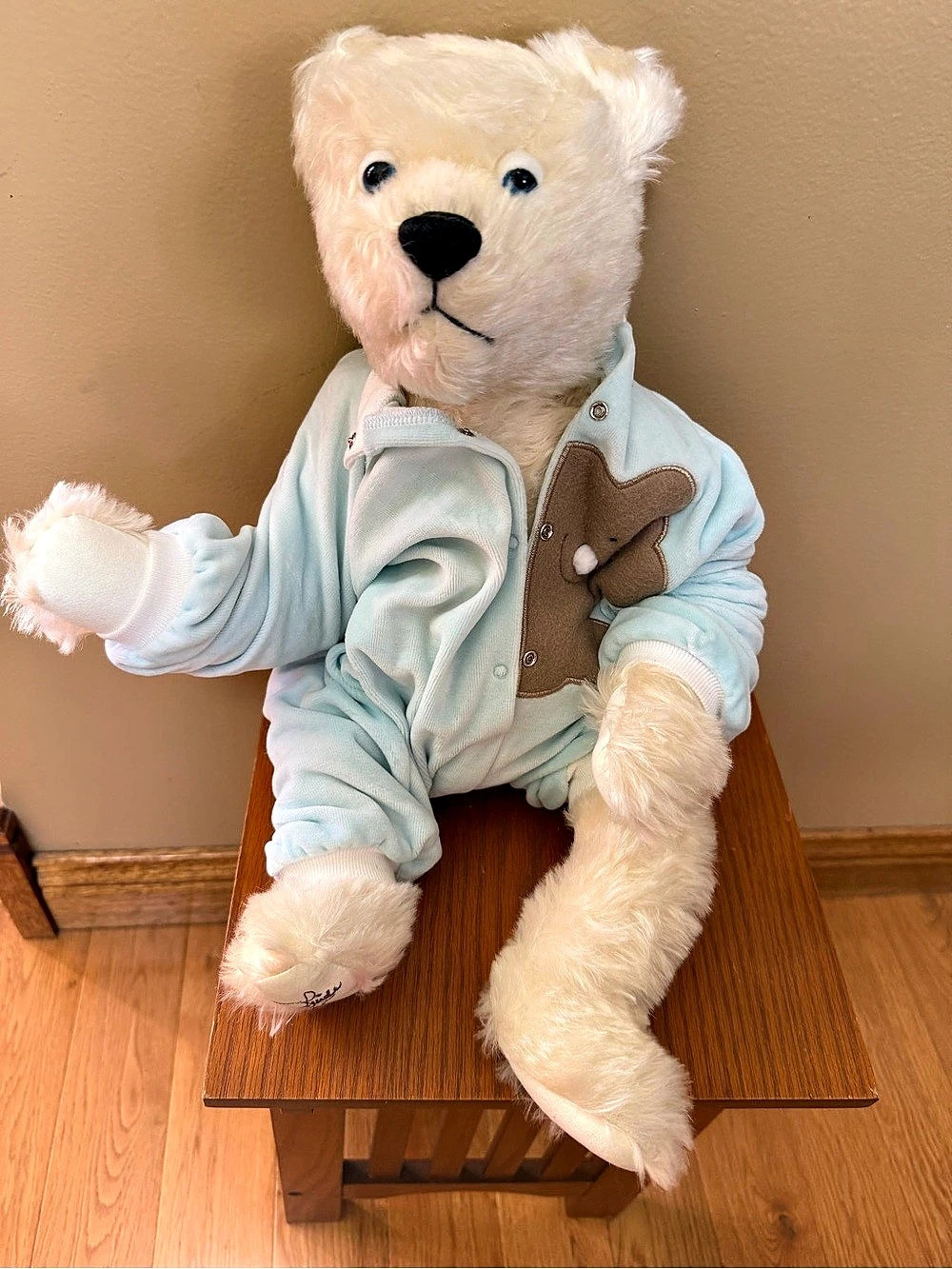 Adorable! Lee Middleton “Nursery Sleepy Bear Baby” - A Linda Henry Original 18 I